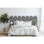 Polsterpaneel Magic Velvet Grau 20 cm